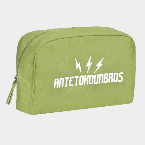 Toiletry Bag We are all Bros | ANTETOKOUNBROS | Green Color Side thumb