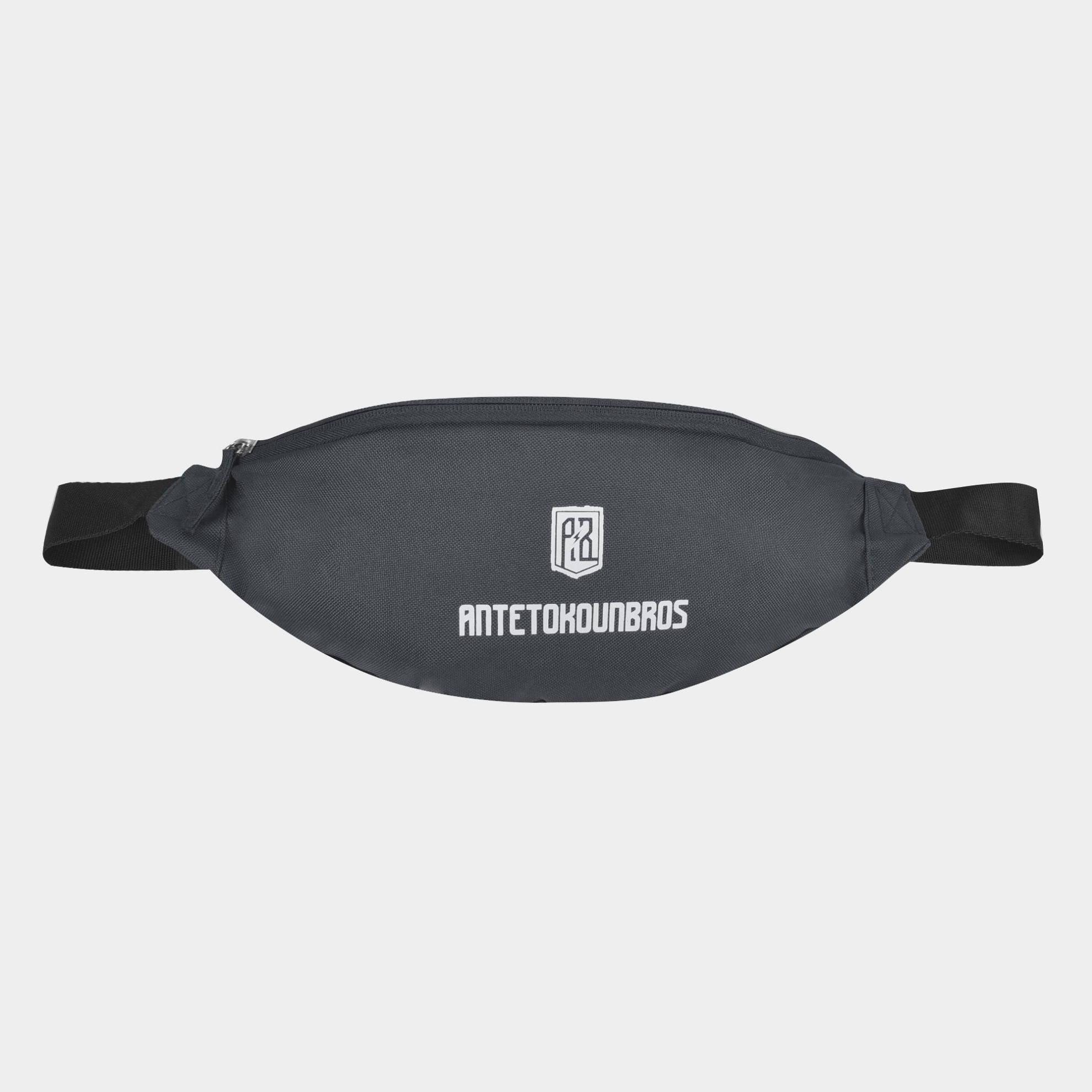 ANTETOKOUNBROS Waist Bag | Street Style Accessory | Dark Grey Front