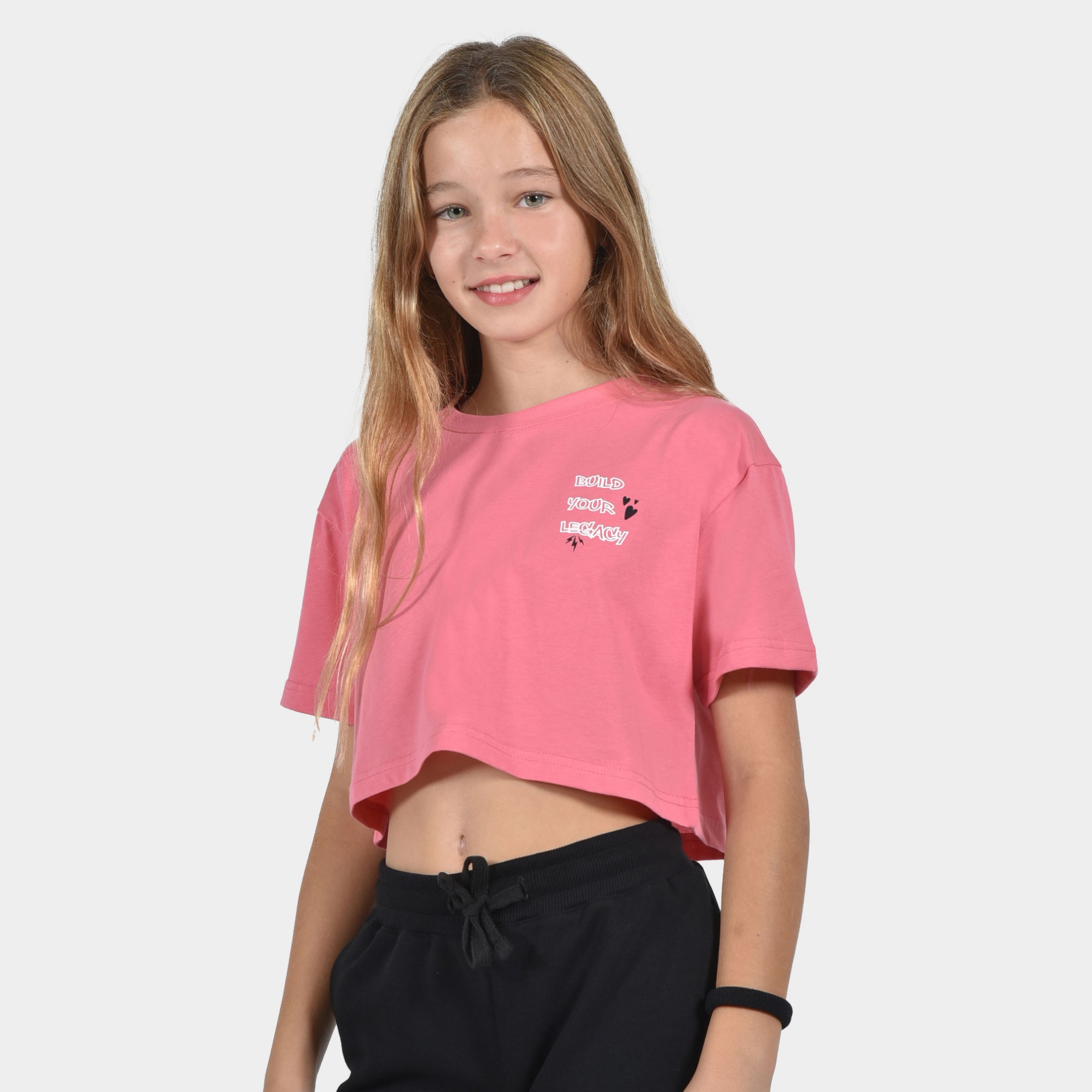 t shirt crop top for kids