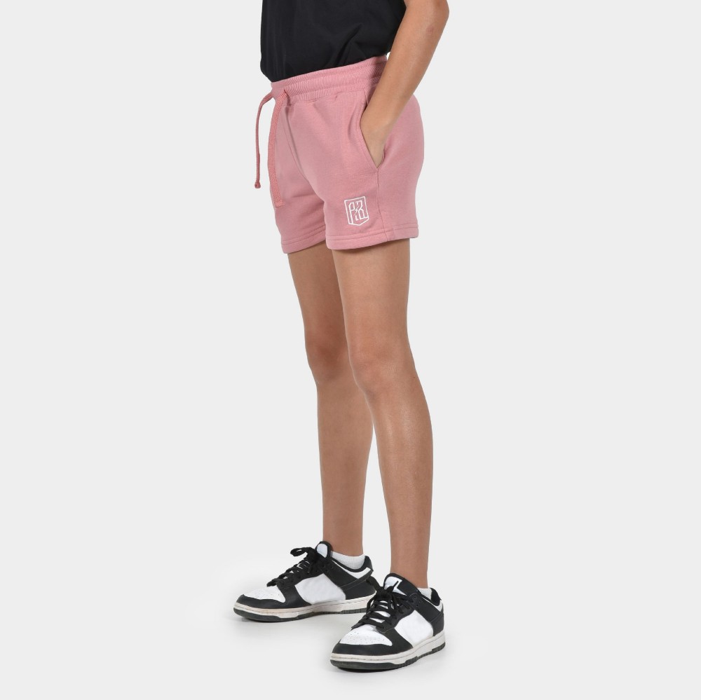 Kids' Shorts Baseline  | ANTETOKOUNBROS | Pink Side