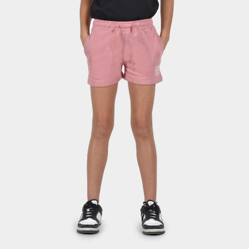 Kids' Shorts Baseline  | ANTETOKOUNBROS | Pink Front
