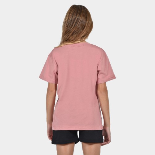Kids' T-shirt Baseline | ANTETOKOUNBROS | Pink Back