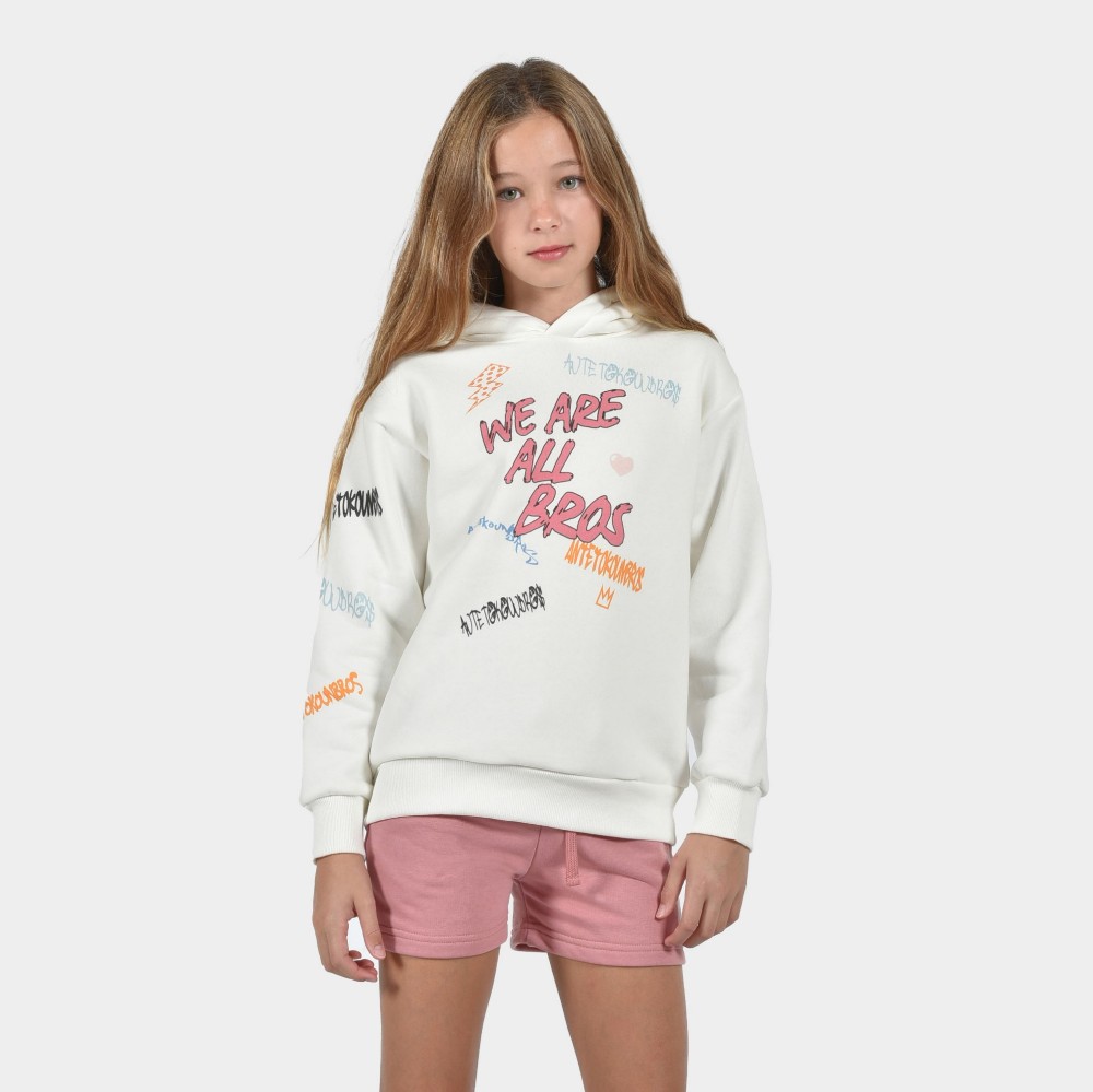 Kids' Sweatshirt Multistamp | ANTETOKOUNBROS | Off White Front