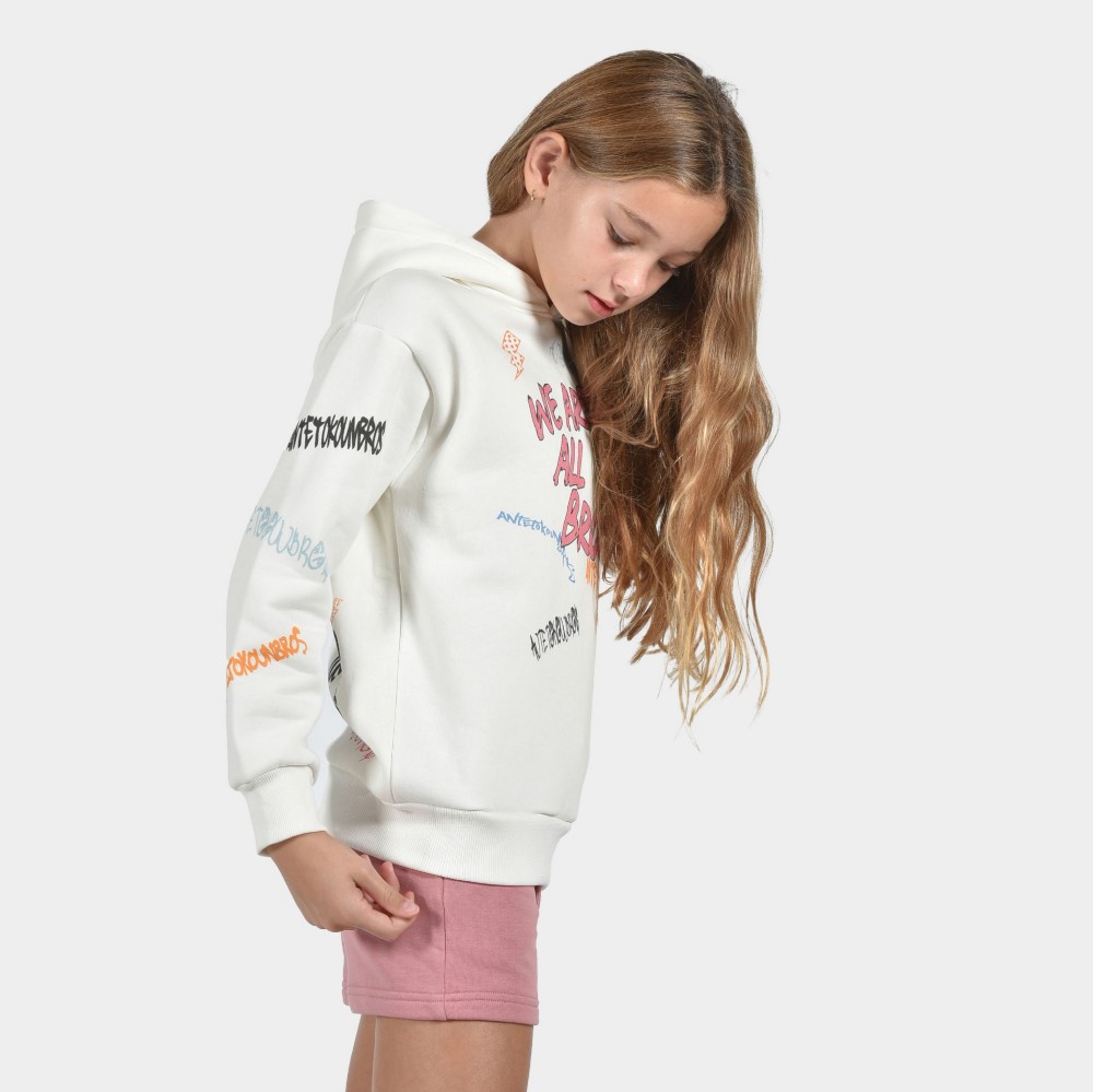 Kids' Sweatshirt Multistamp | ANTETOKOUNBROS | Off White Side