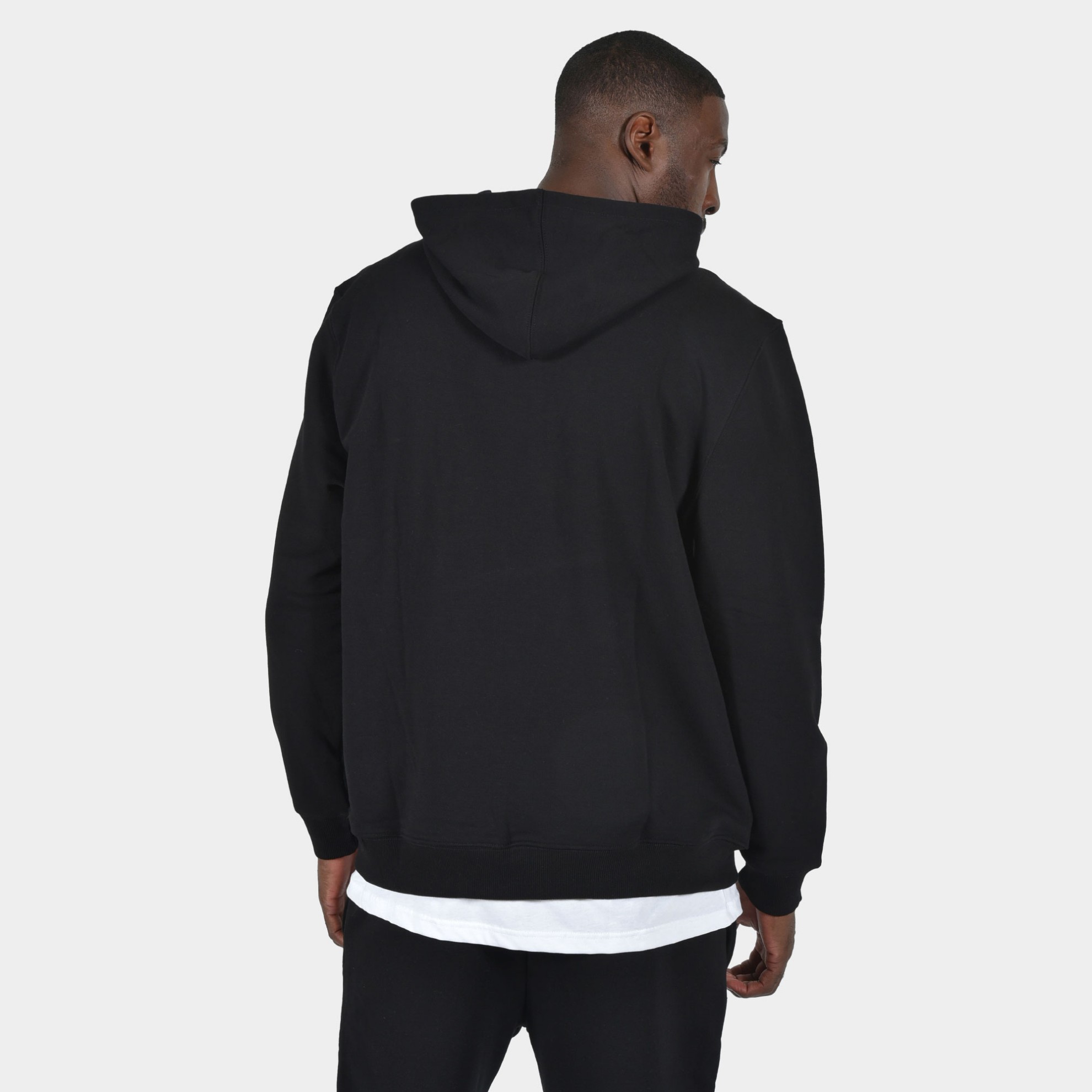 Unisex Φούτερ με Κουκούλα We are all Bros | ANTETOKOUNBROS | Μαύρο Back