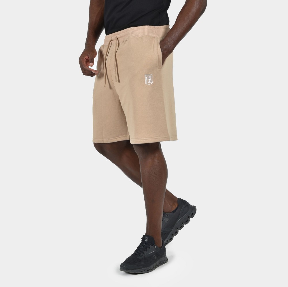 Men's Shorts Baseline | ANTETOKOUNBROS | Beige Front