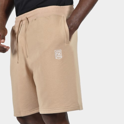Men's Shorts Baseline | ANTETOKOUNBROS | Beige Detail thumb