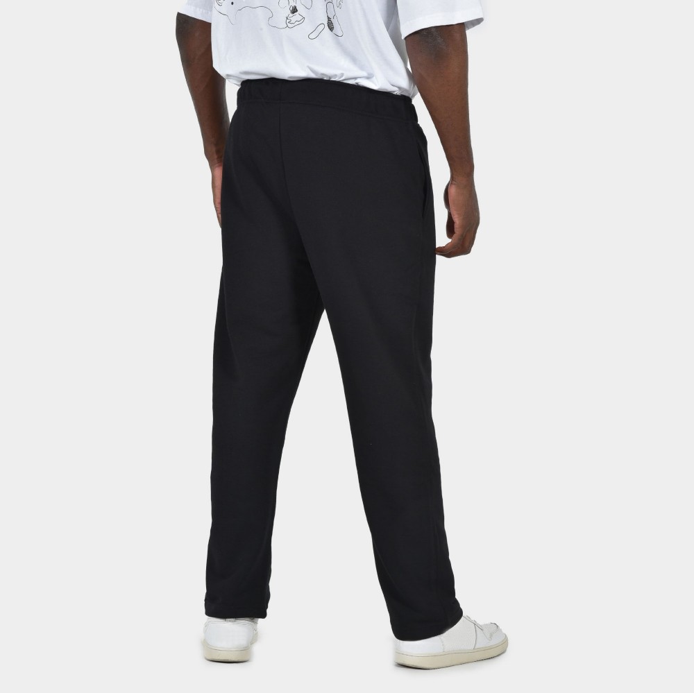 Men's  Sweatpants Baseline | ANTETOKOUNBROS | Open Leg Black | Back