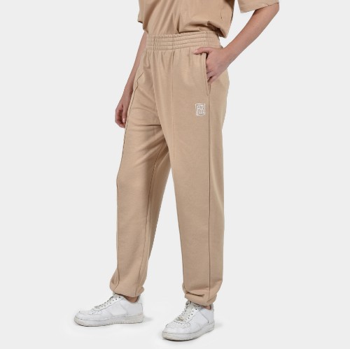 Women's Sweatpants | ANTETOKOUNBROS Baseline | Beige Front