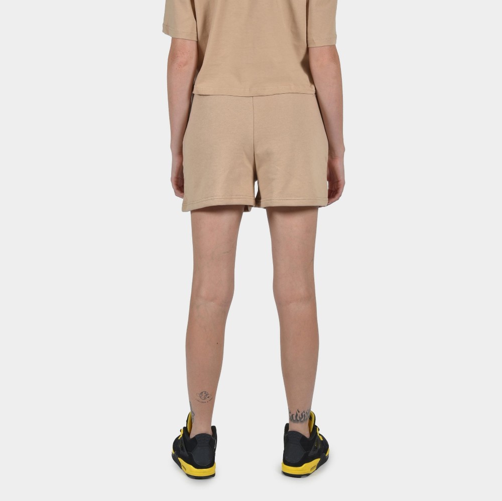 Women's Shorts Baseline | ANTETOKOUNBROS | Beige Back