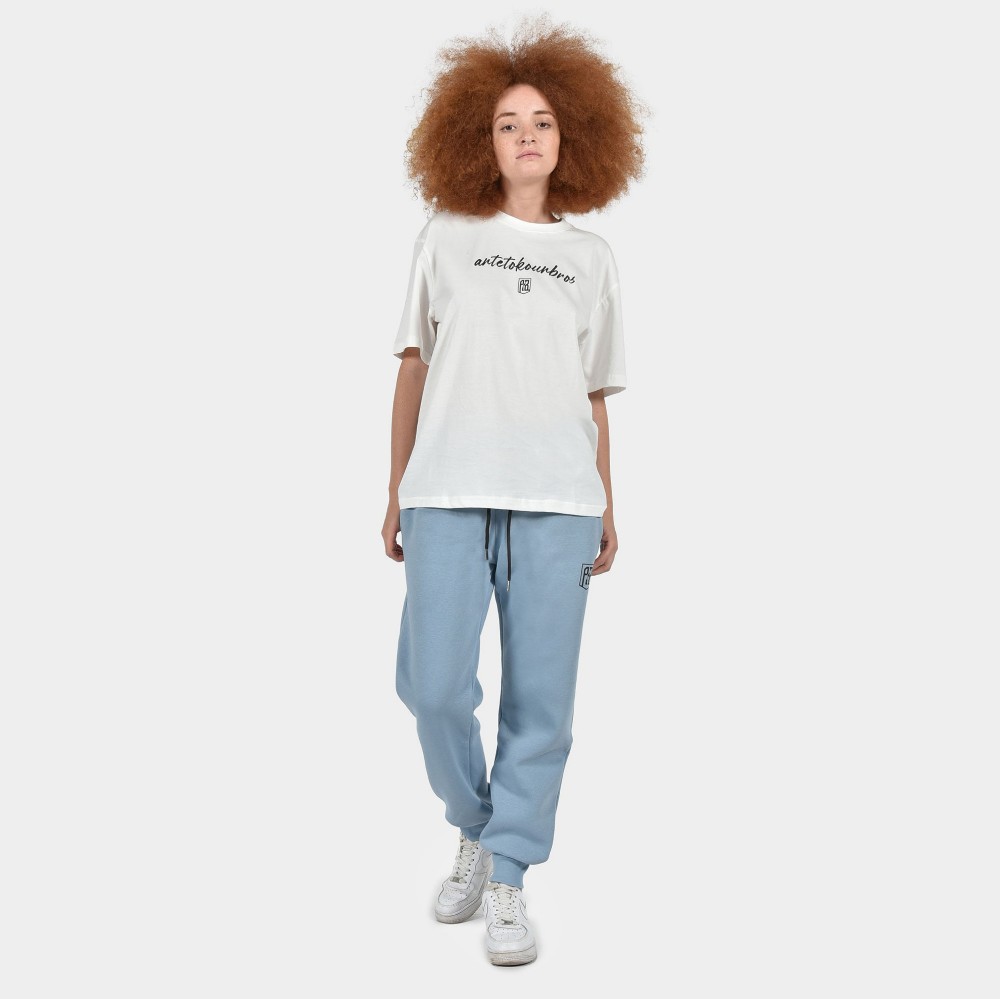 Women's T-shirt | ANTETOKOUNBROS Baseline | Off White Model Front