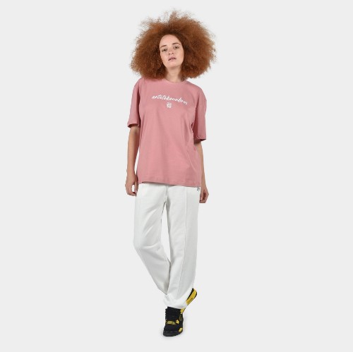 Women's T-shirt | ANTETOKOUNBROS Baseline | Dusty Pink Model Front thumb