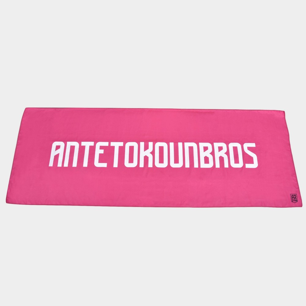 ANTETOKOUNBROS Microfiber Towel | Fouchsia Open