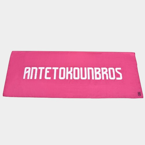 ANTETOKOUNBROS Microfiber Towel | Fouchsia Open thumb