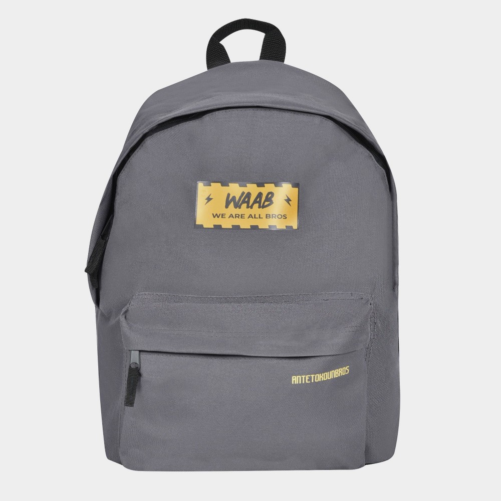 Kid's Backpack We are all Bros 18lt | Grey Front