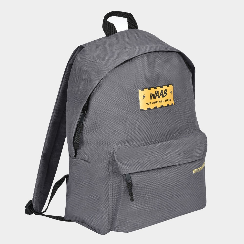 Kid's Backpack We are all Bros 18lt | Grey Side