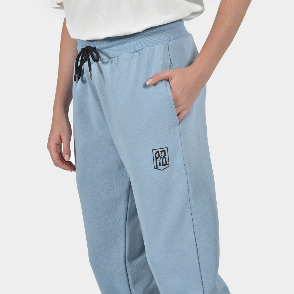 Unisex  Sweatpants Baseline | ANTETOKOUNBROS | Dusty Blue Women Detail