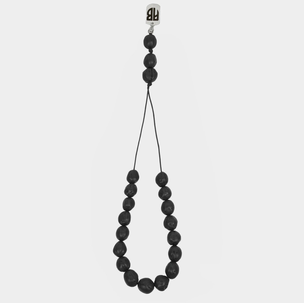 ANTETOKOUNBROS | Charm Komboloi with Black Beads Nutmeg 2