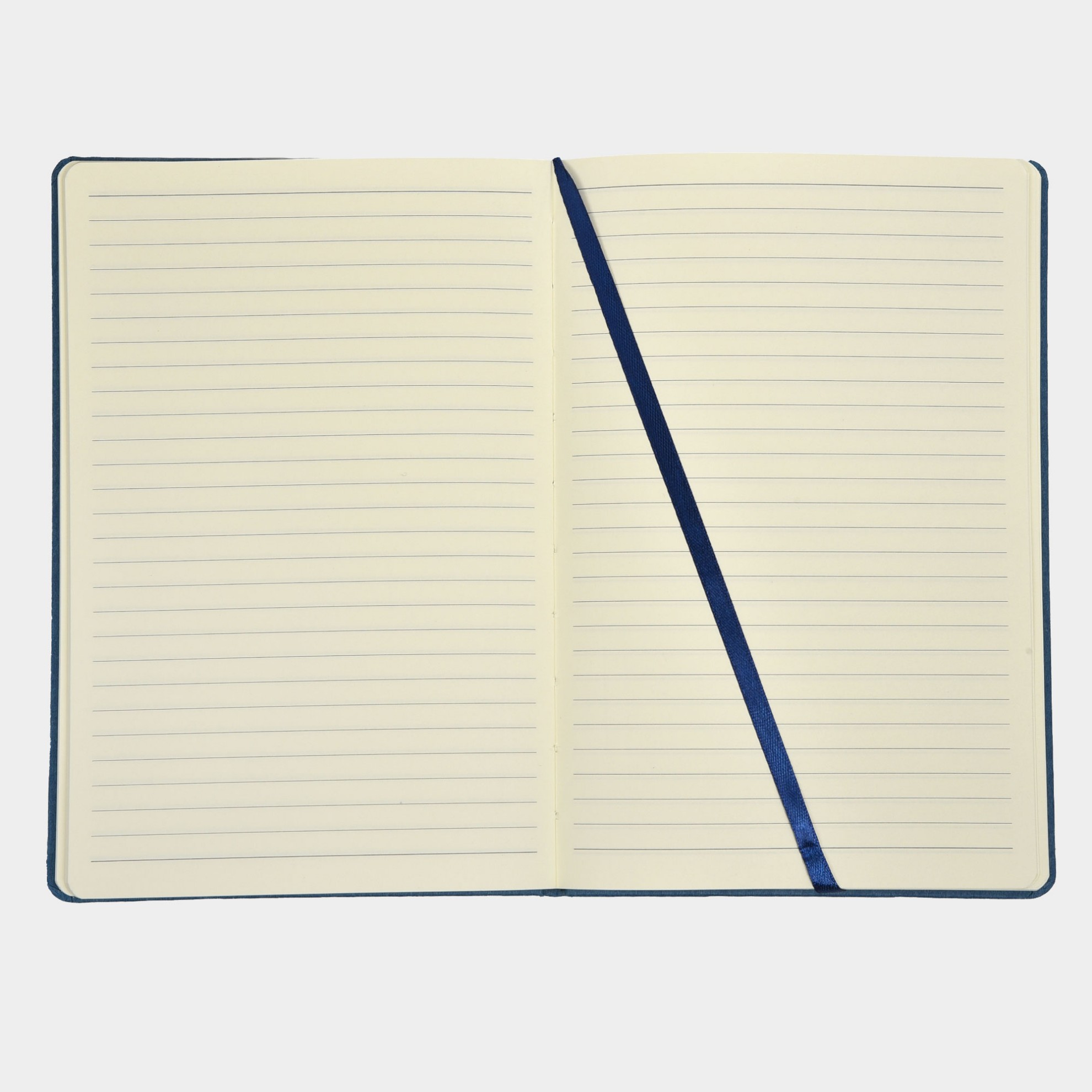 Notebook with hard cover A5 | ANTETOKOUNBROS | Blue Opened