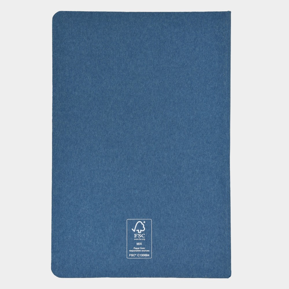 Picture of Notebook with Hard Cover A5 Blue