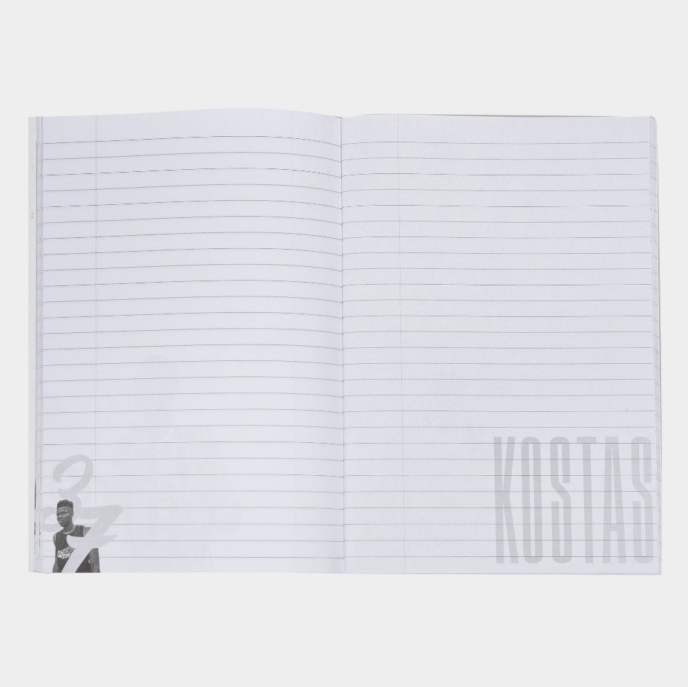 Mini Notebook Greek Freak with 50 sheets Open