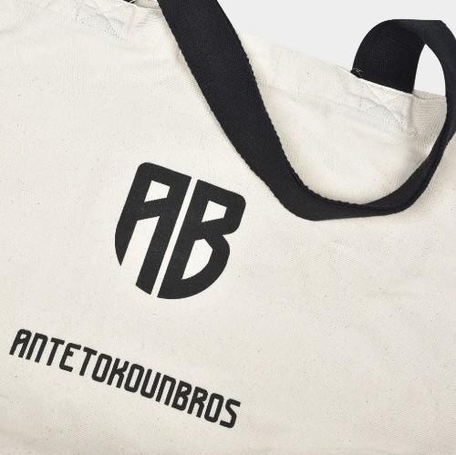ANTETOKOUNBROS Tote Bag Canvas | Off White | 27lt Detail thumb