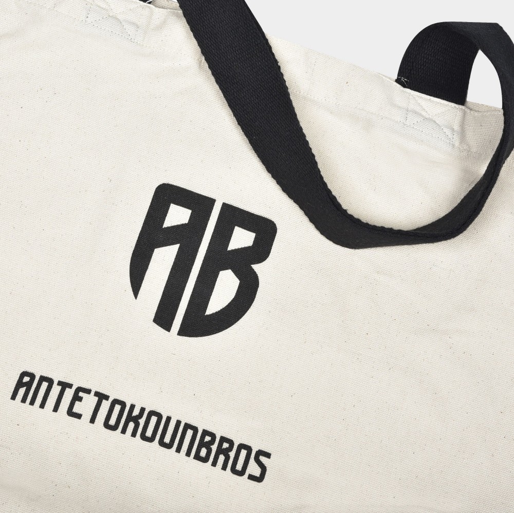 ANTETOKOUNBROS Tote Bag Canvas | Off White | 27lt Detail