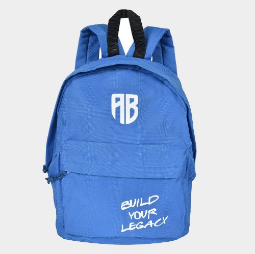 ANTETOKOUNBROS Backpack | Build your Legacy | Royal Blue Front thumb