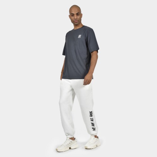 ANTETOKOUNBROS Men's Sweatpants We are all Bros Off White Model Front thumb