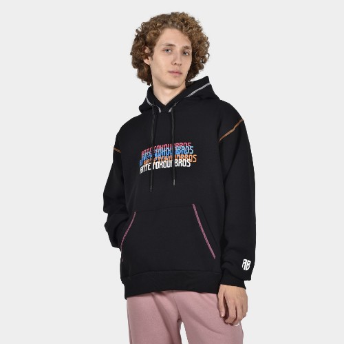 ANTETOKOUNBROS Men's Hoodie Multicolor Black Front thumb