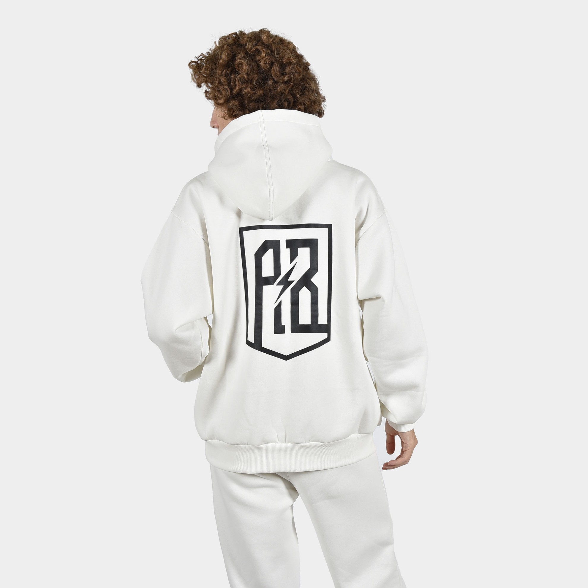 ANTETOKOUNBROS Unisex Hoodie Feelfall Athens Off White Back