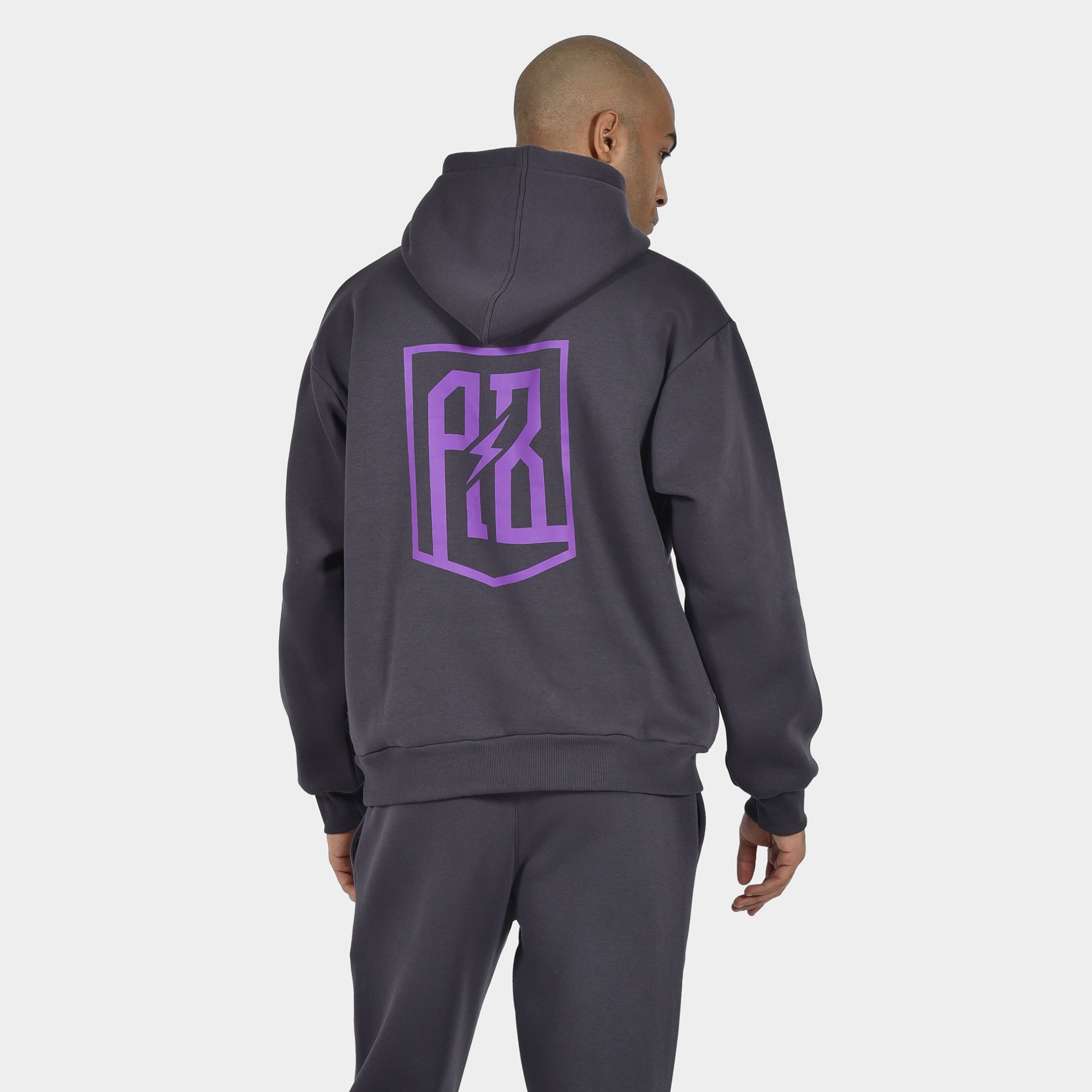 ANTETOKOUNBROS Unisex Hoodie Feelfall Athens Grey Mouse Back