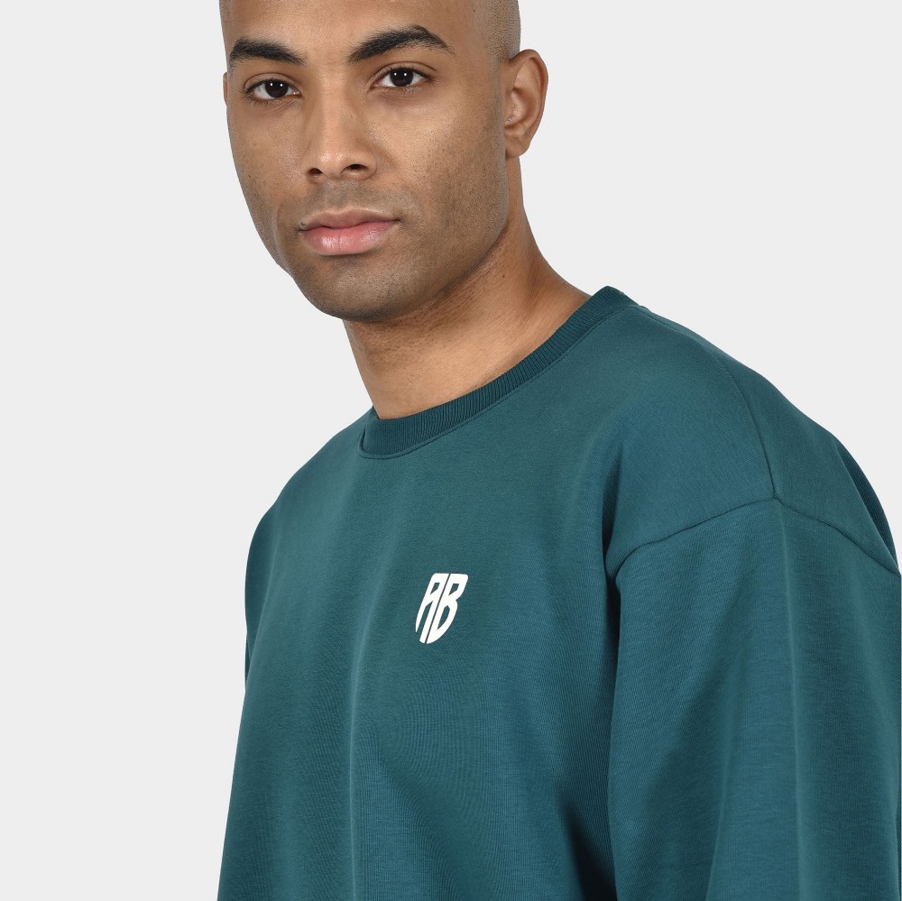 ANTETOKOUNBROS Unisex Sweatshirt Feelfall Petrol Detail