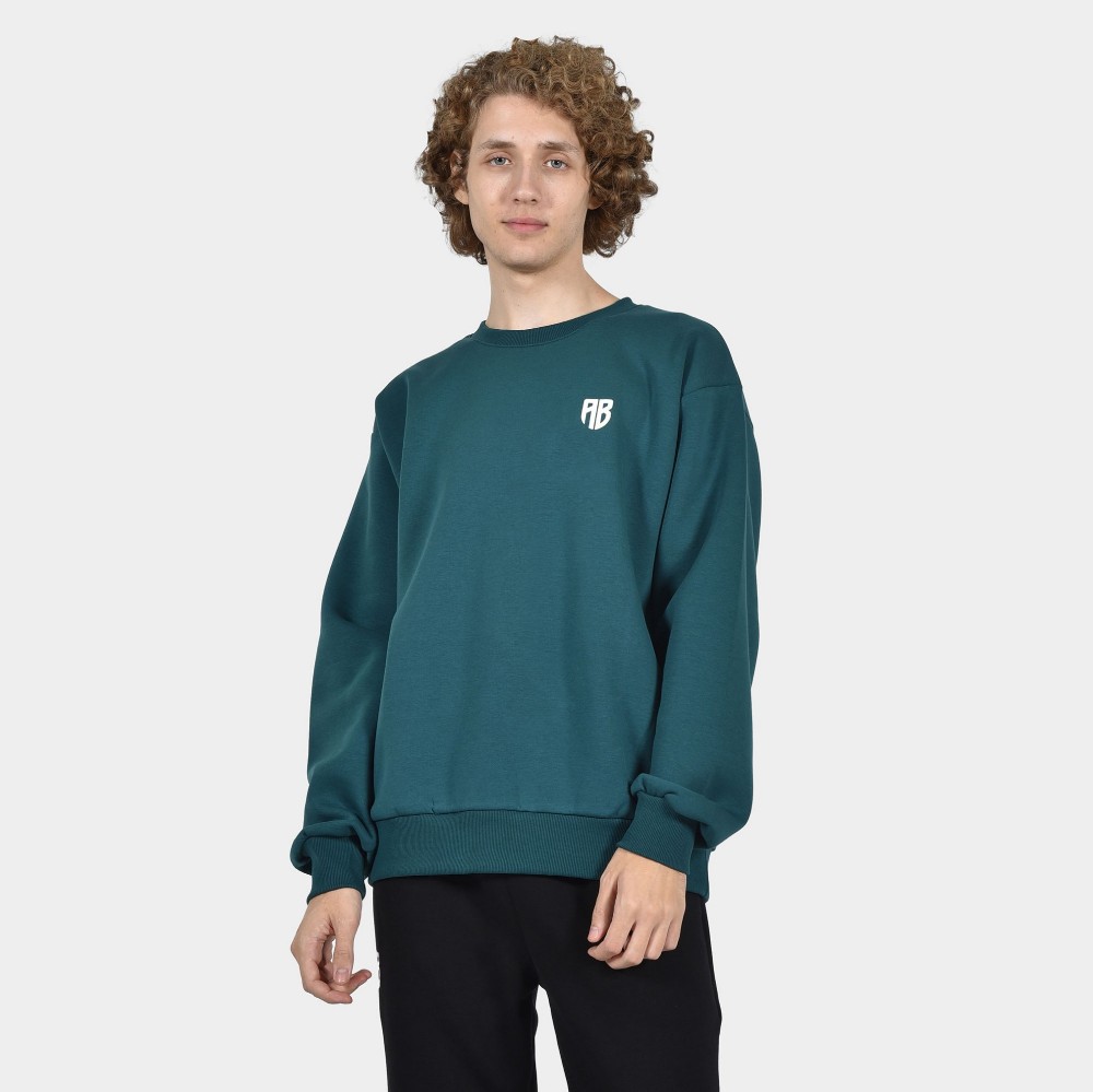 ANTETOKOUNBROS Unisex Sweatshirt Feelfall Petrol Front 1