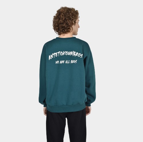 ANTETOKOUNBROS Unisex Sweatshirt Feelfall Petrol Back 1 thumb