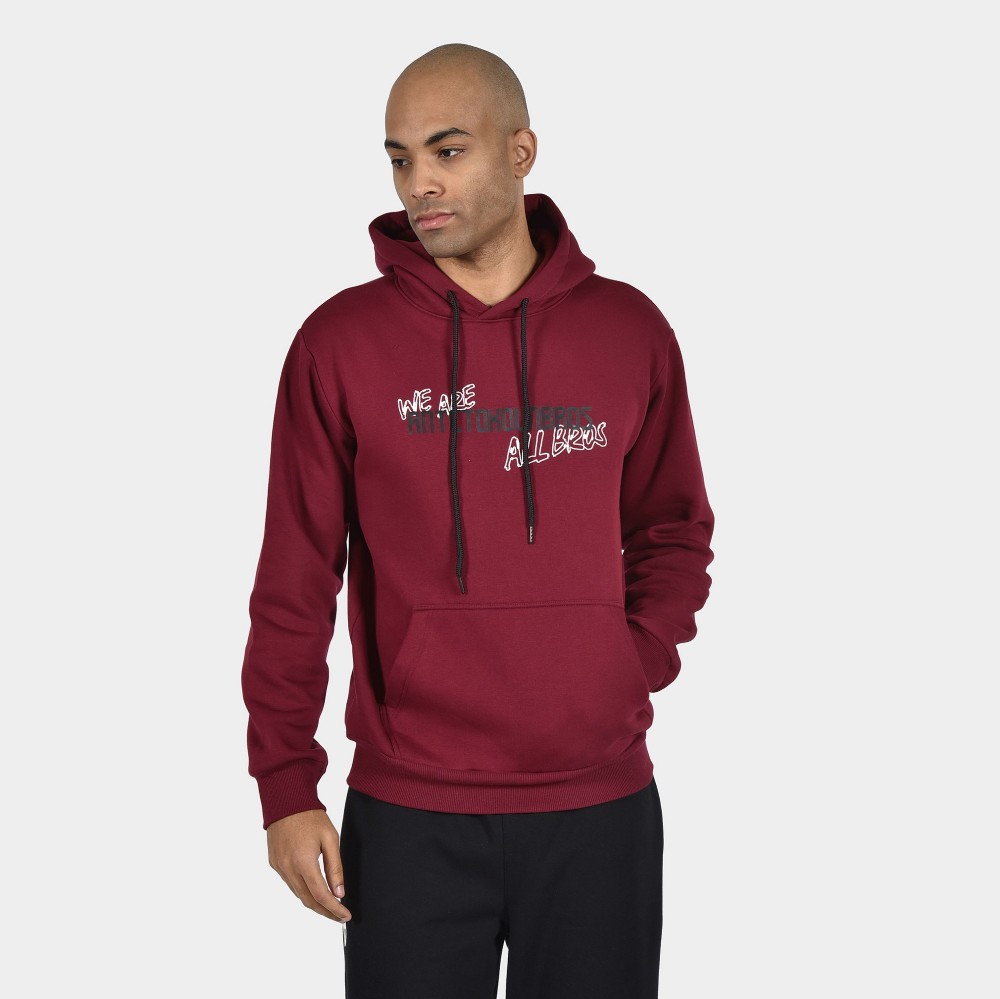 ANTETOKOUNBROS Men's Hoodie Colormaniac Bordeaux Front