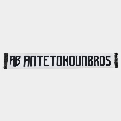 ANTETOKOUNBROS Scarf with AntetokounBros Logo White Flat Photo thumb