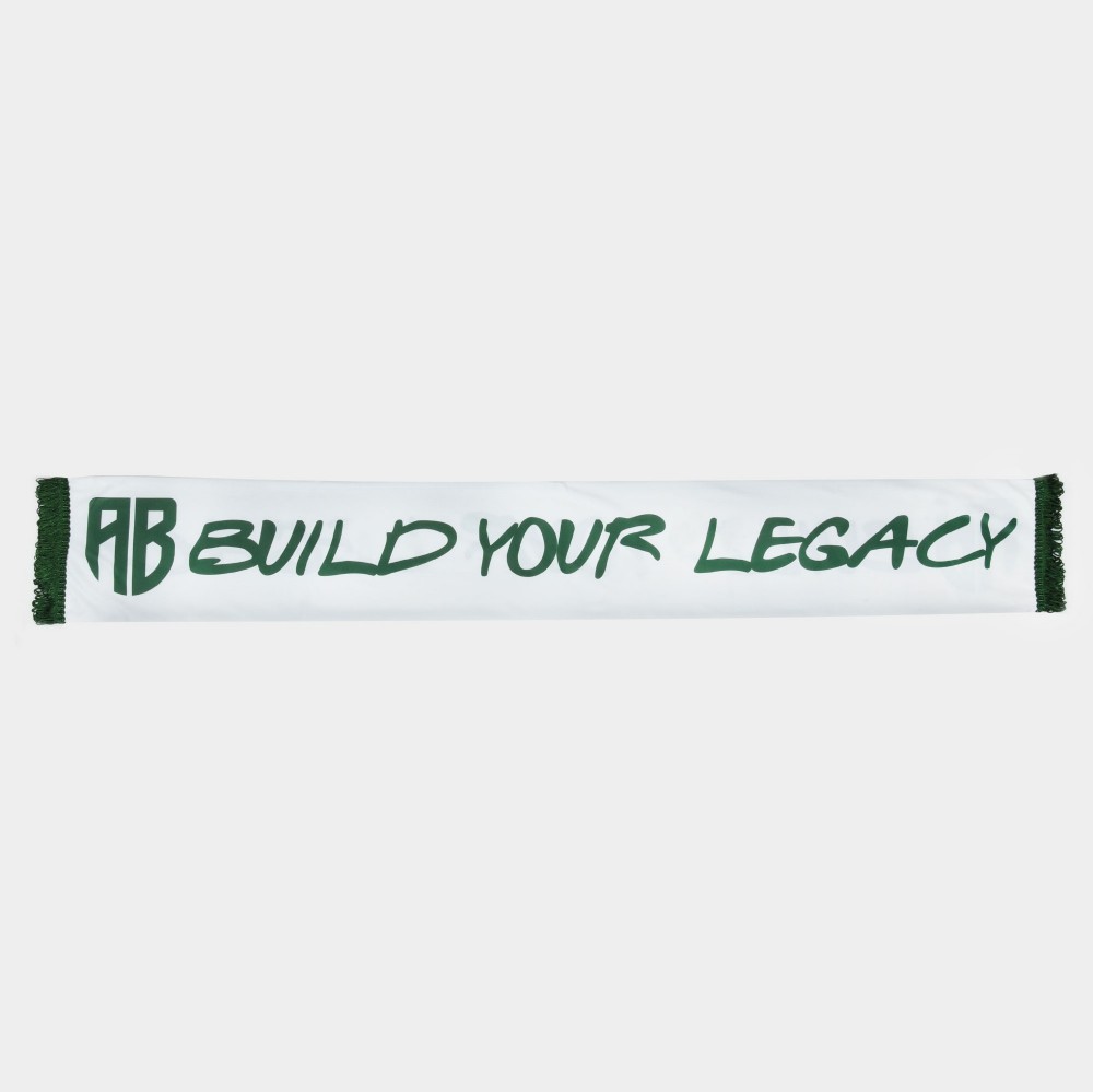 antetokounbros Scarf with Build your Legacy Logo Beige Flat Photo