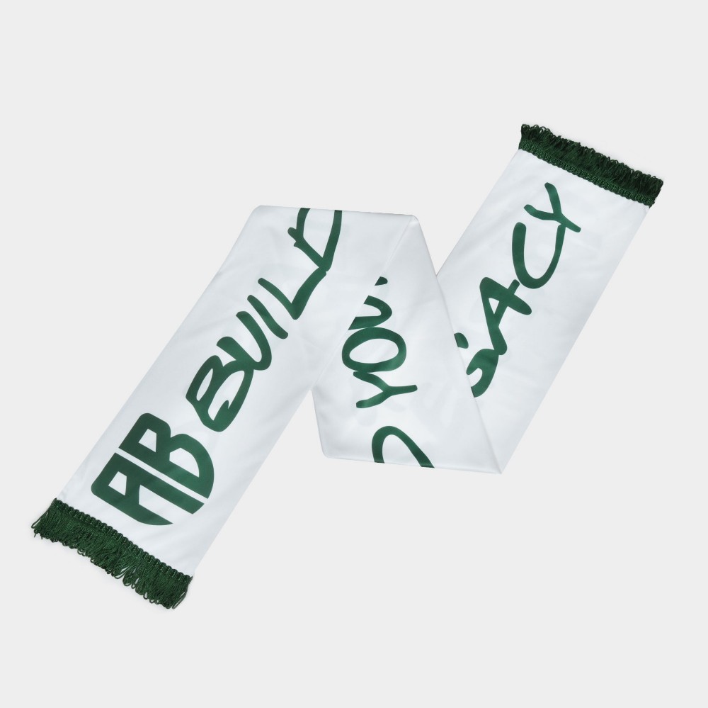 antetokounbros Scarf with Build your Legacy Logo Beige Flat Photo 1