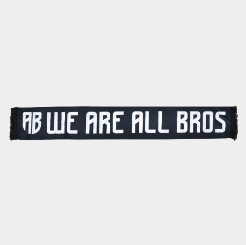 ANTETOKOUNBROS Scarf with We are all Bros Logo Black Flat Photo thumb