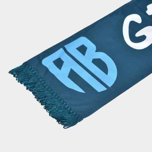 ANTETOKOUNBROS Scarf with Greek Freak Logo Blue Detail thumb