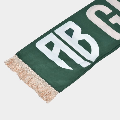 ANTETOKOUNBROS Scarf with Greek Fr34k Logo Green Detail thumb