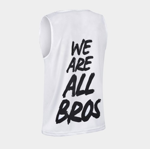 ANTETOKOUNBROS Men's Tank Top We Are All Bros™ White Back 3/4