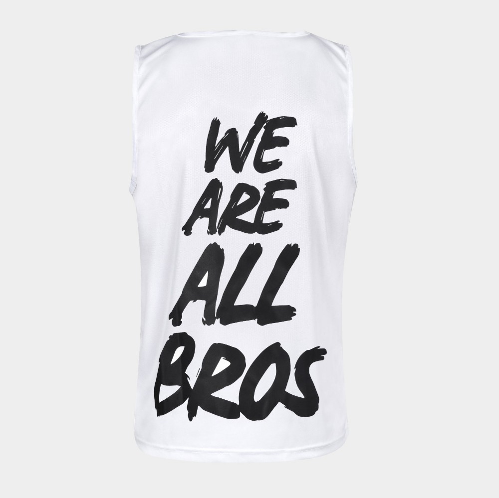 ANTETOKOUNBROS Men's Tank Top We Are All Bros™ White Back