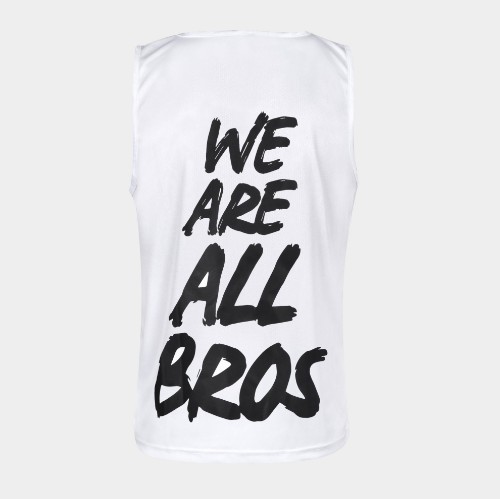 ANTETOKOUNBROS Men's Tank Top We Are All Bros™ White Back thumb