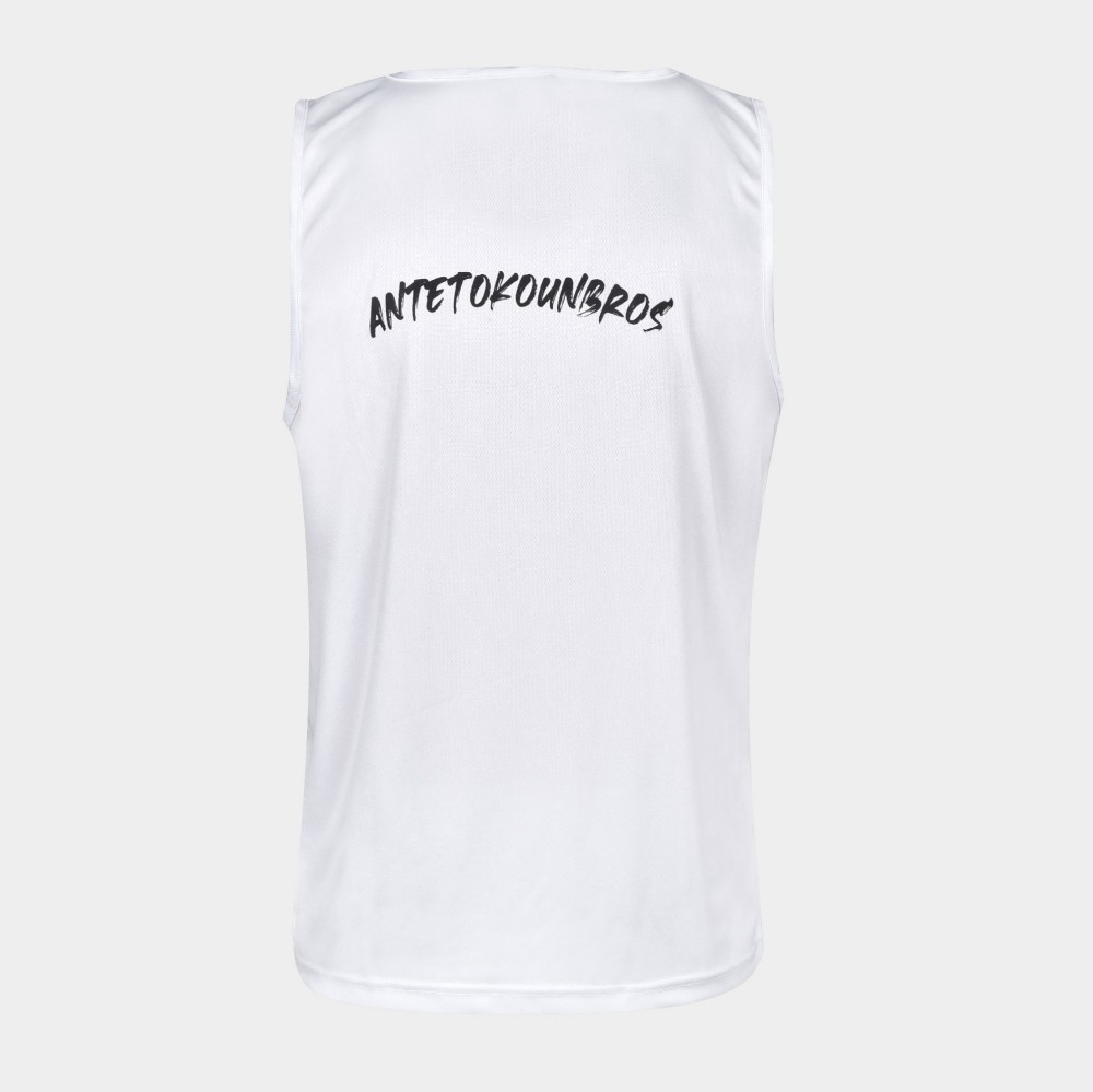 ANTETOKOUNBROS Men's Tank-Top AntetokounBros™ White Back