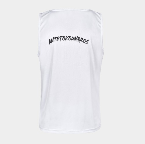 ANTETOKOUNBROS Men's Tank-Top AntetokounBros™ White Back thumb