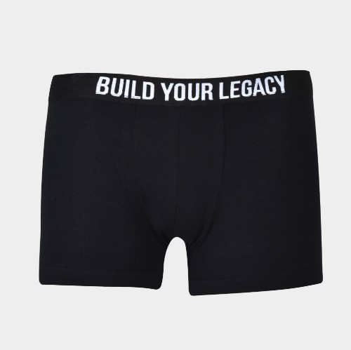 ANTETOKOUNBROS Men's Underwear Build your Legacy™ 2-Pack Black Front