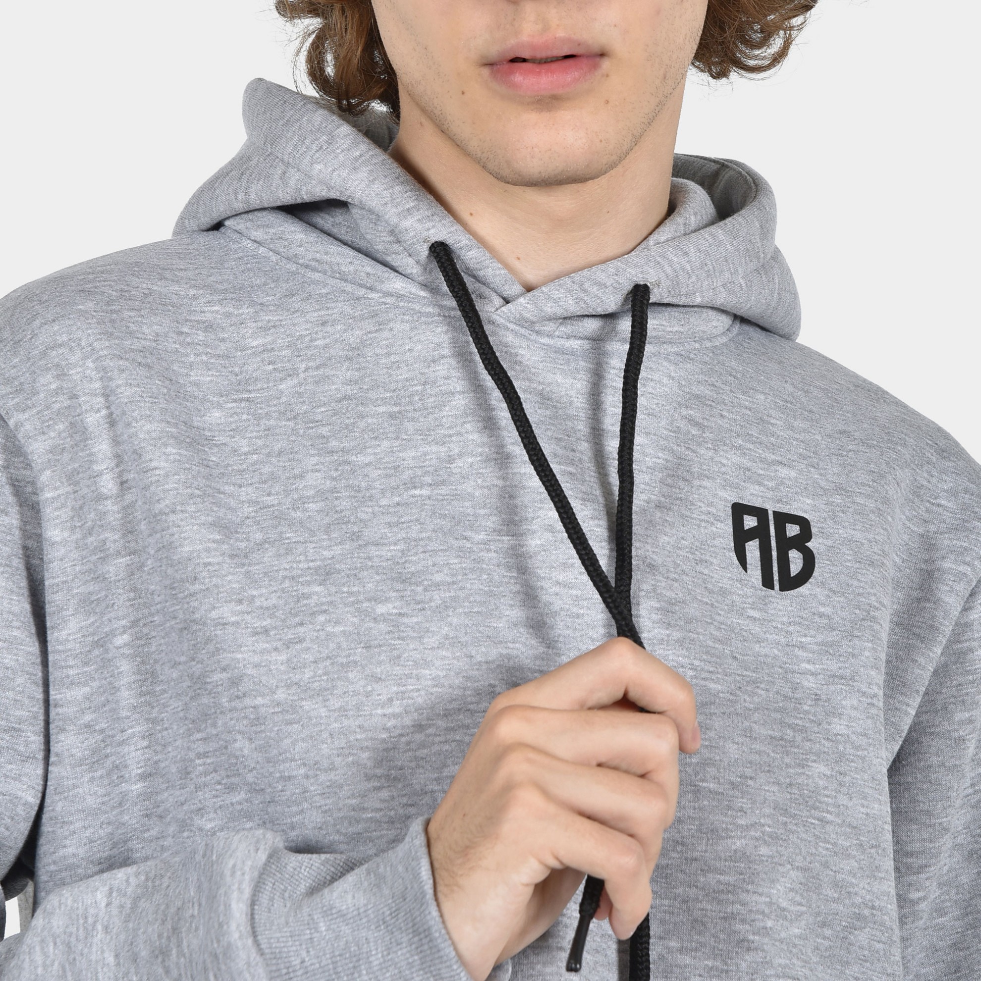 Men's Hoodie Colormaniac Vertical Grey ANTETOKOUNBROS Detail