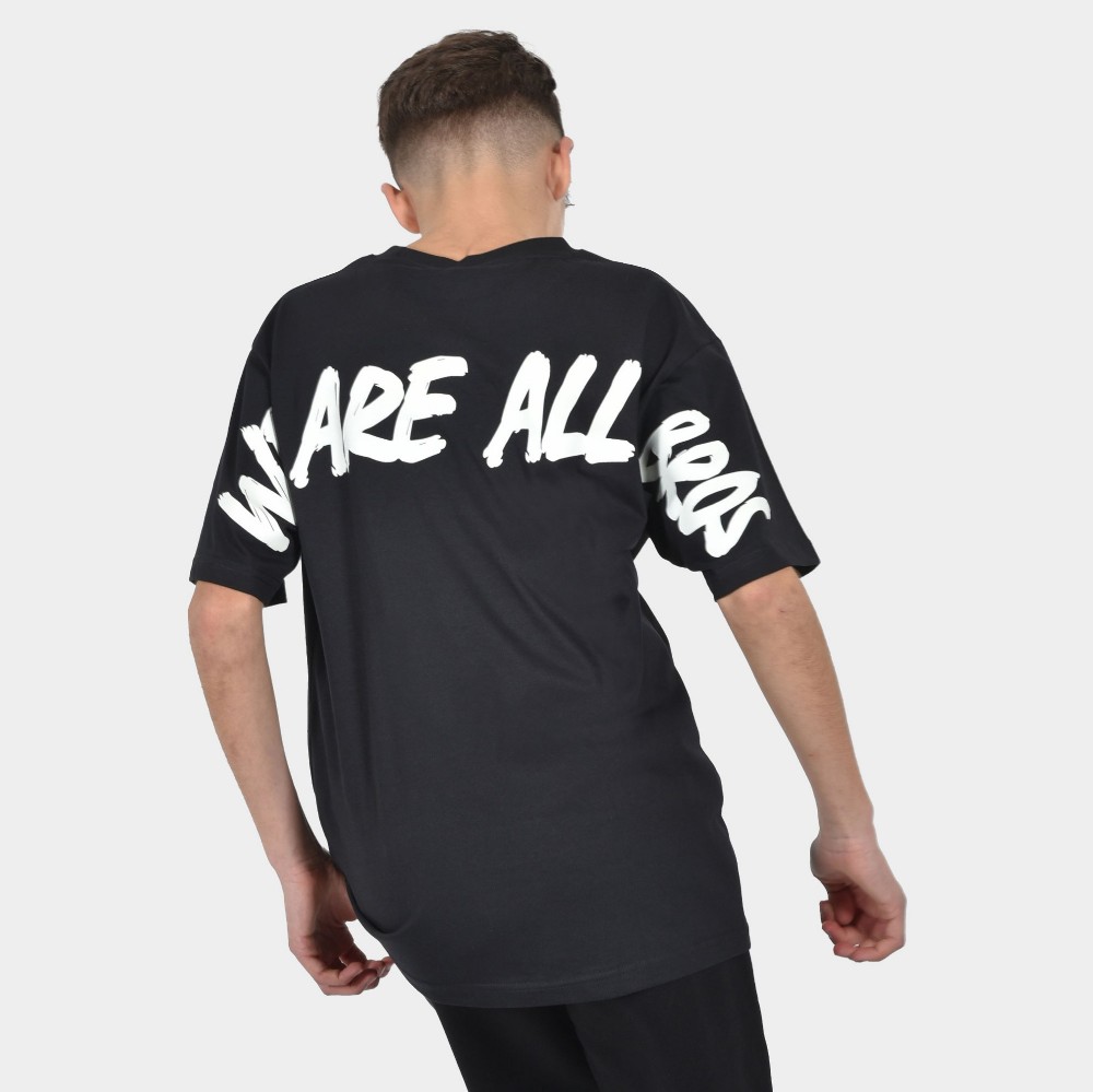 ANTETOKOUNBROS Kids' Oversized T-shirt We are all Bros Black Back